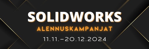 SOLIDWORKS-alennuskampanjat käynnistyivät!